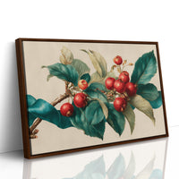 Winterberry Branch in Botanical Study