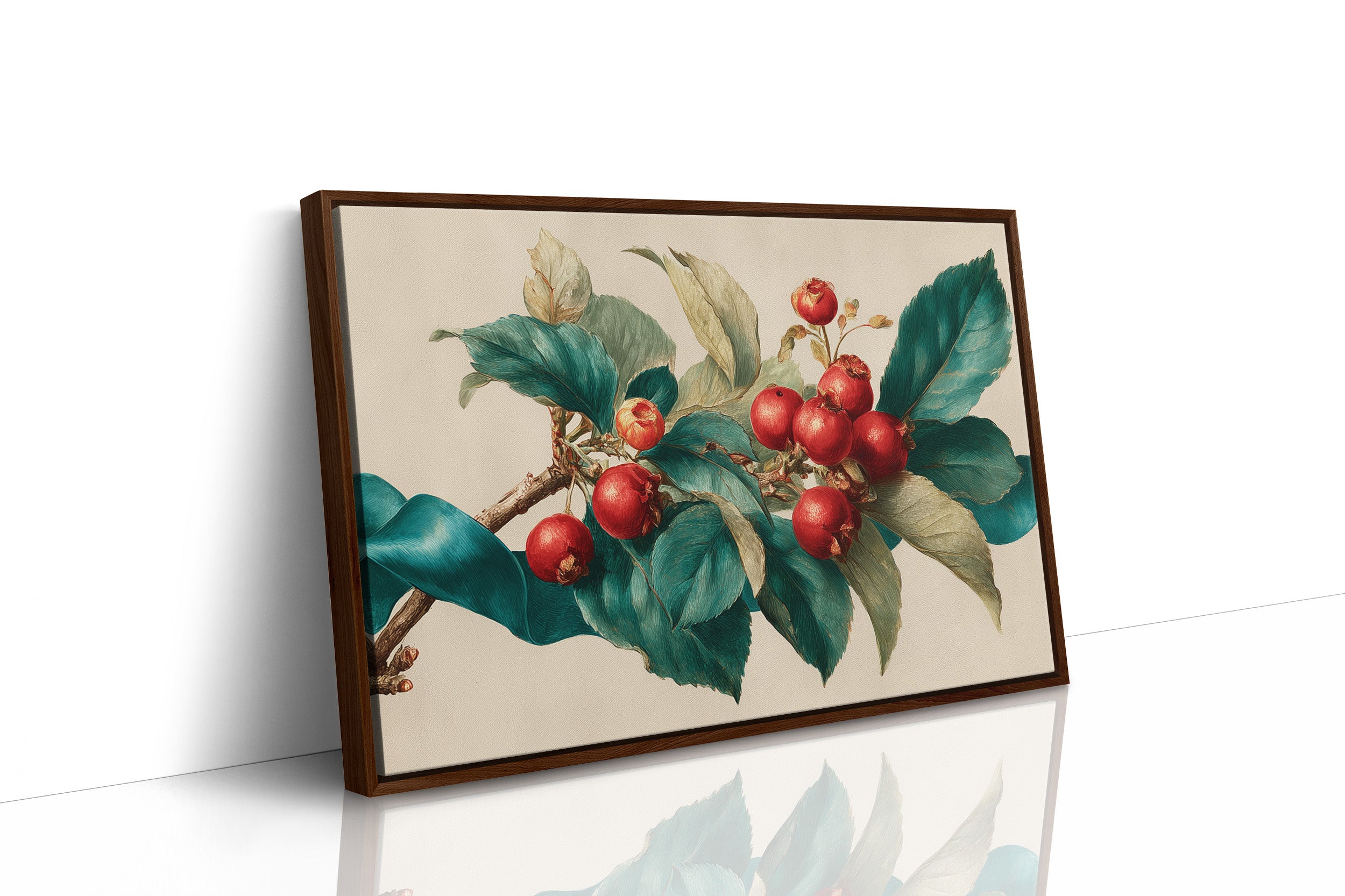Winterberry Branch in Botanical Study