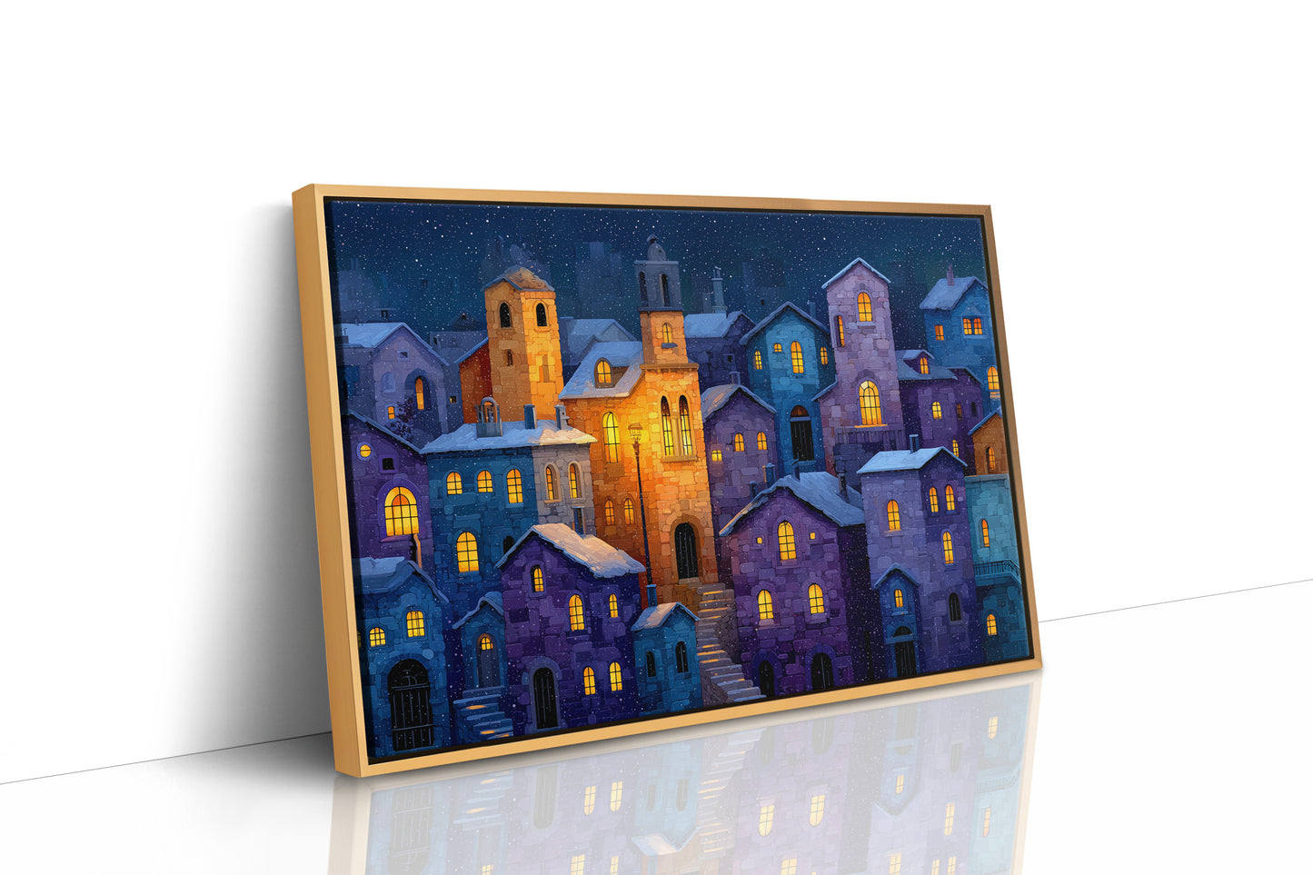 Old Town, Snowbound Night