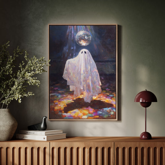 Spectral Dance Beneath Glittering Light