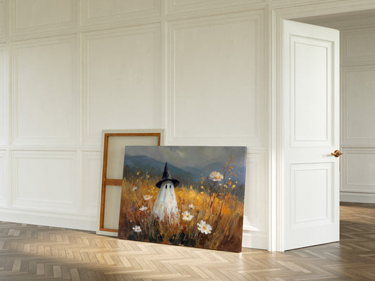 A Ghost Among Golden Blooms