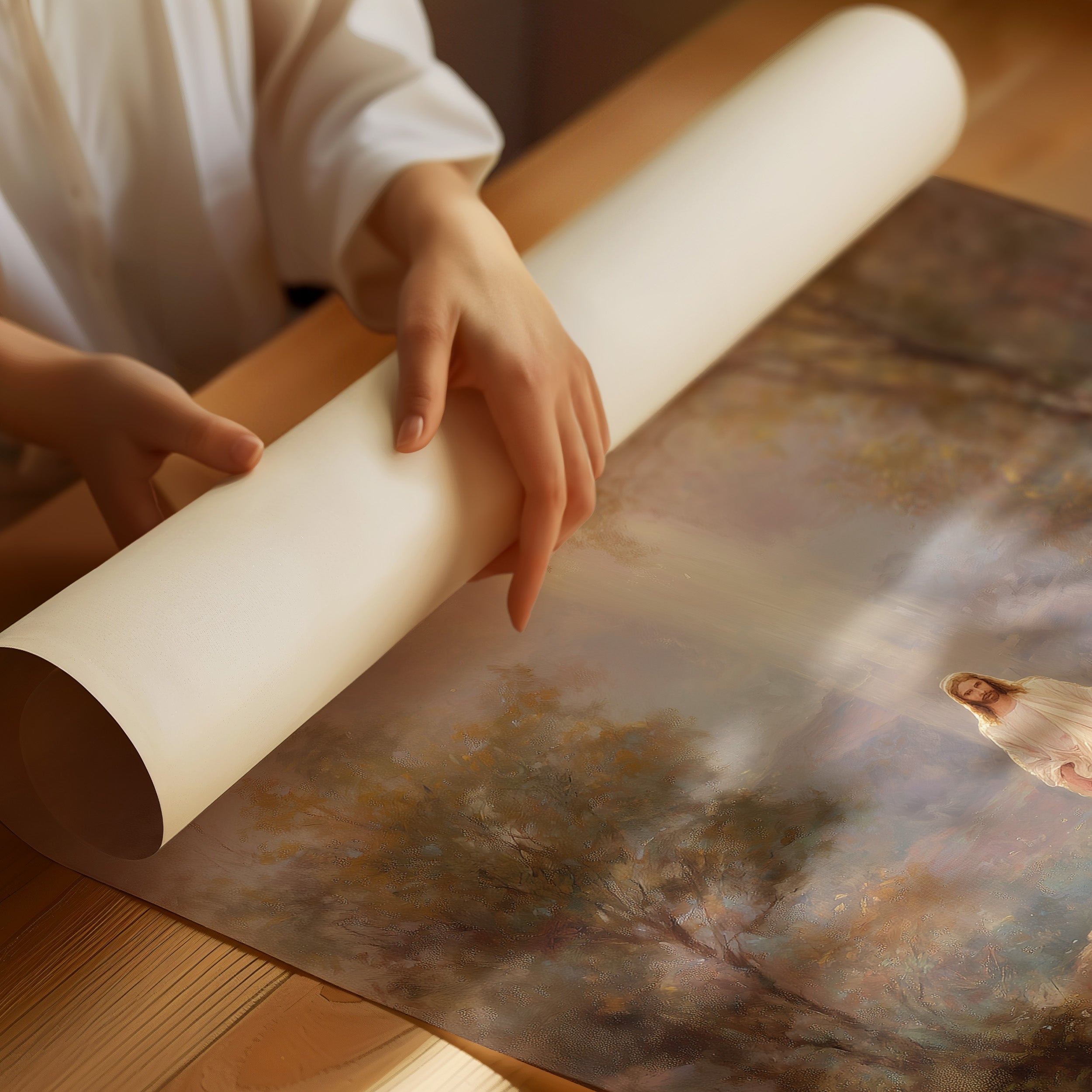 Light Breaks Through Ancient Meadows