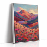 Poppies Dance Through Mountain Dreams