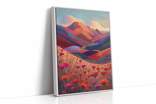 Poppies Dance Through Mountain Dreams