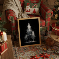 Moonlit Pines Paint Winter's Story