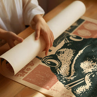 Ramen Toad in the Koi Bowl: Woodblock Feast