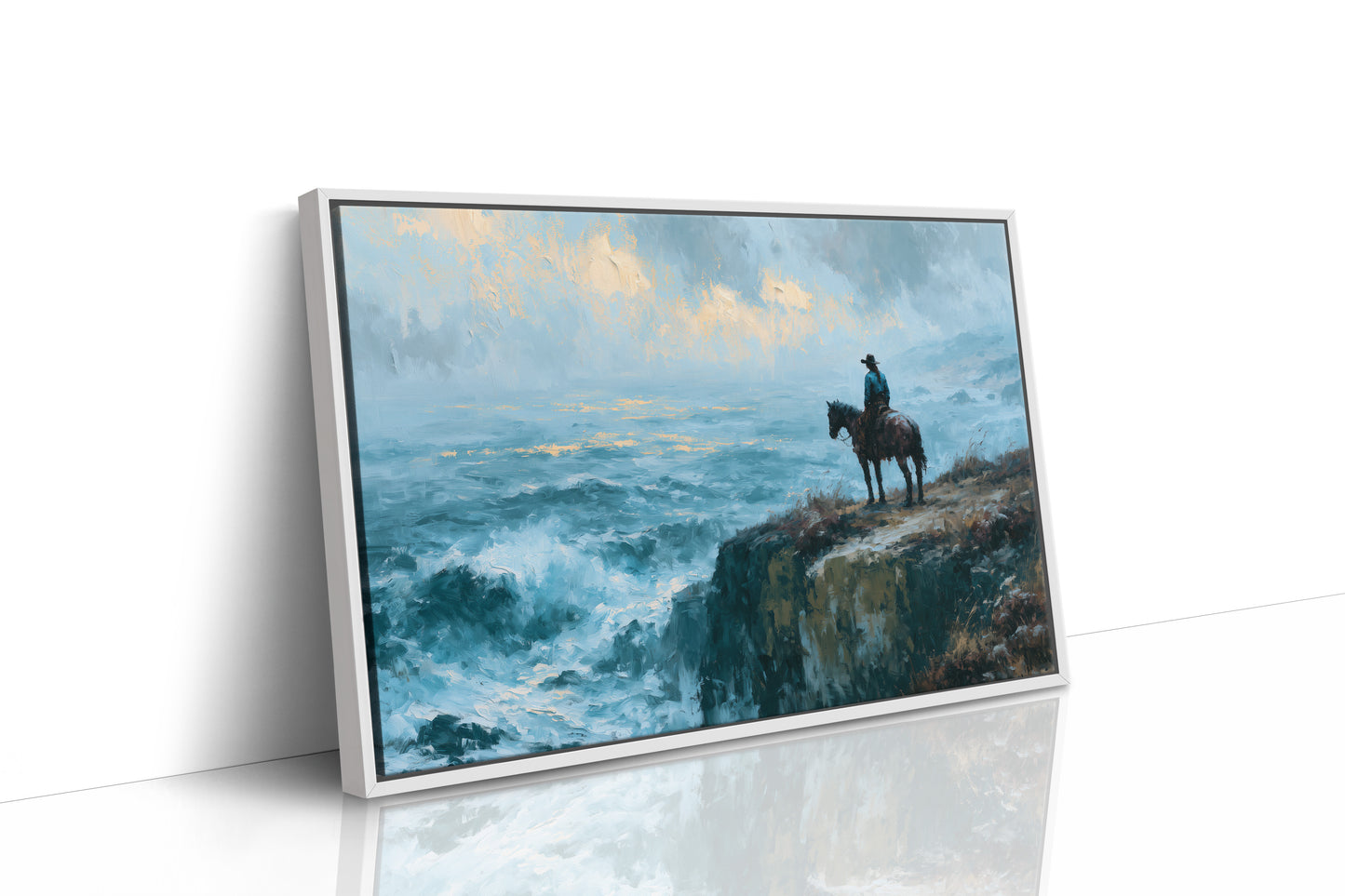 Cliffside Cowgirl at Sea's Edge