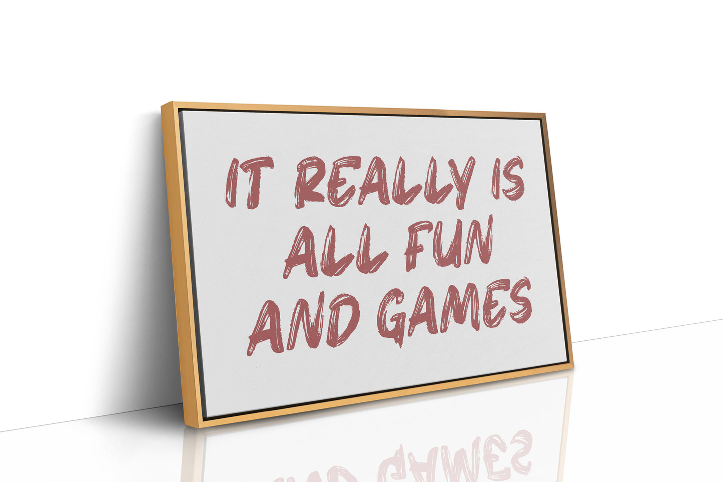 It Really Is All Fun and Games