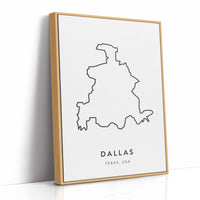 Dallas, Just the Outline