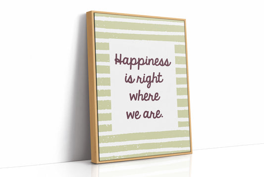 Happiness in the Stripes