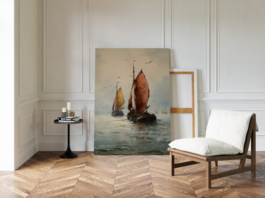 Sails Dance With Ocean's Breath