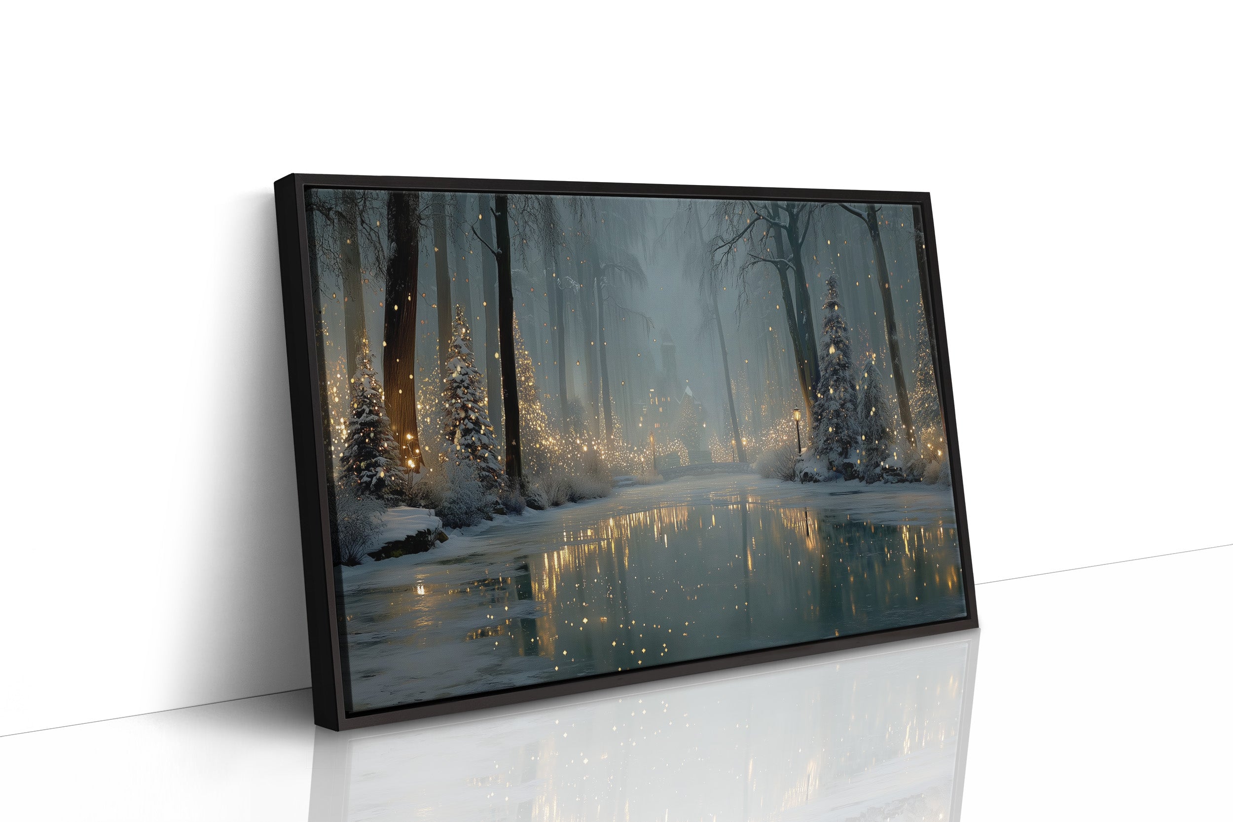 Frost Lake Mirrors December Stars