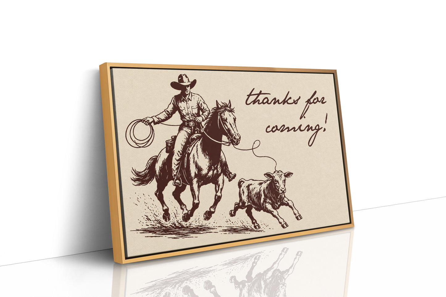 Thanks for Coming, Cowboy Style