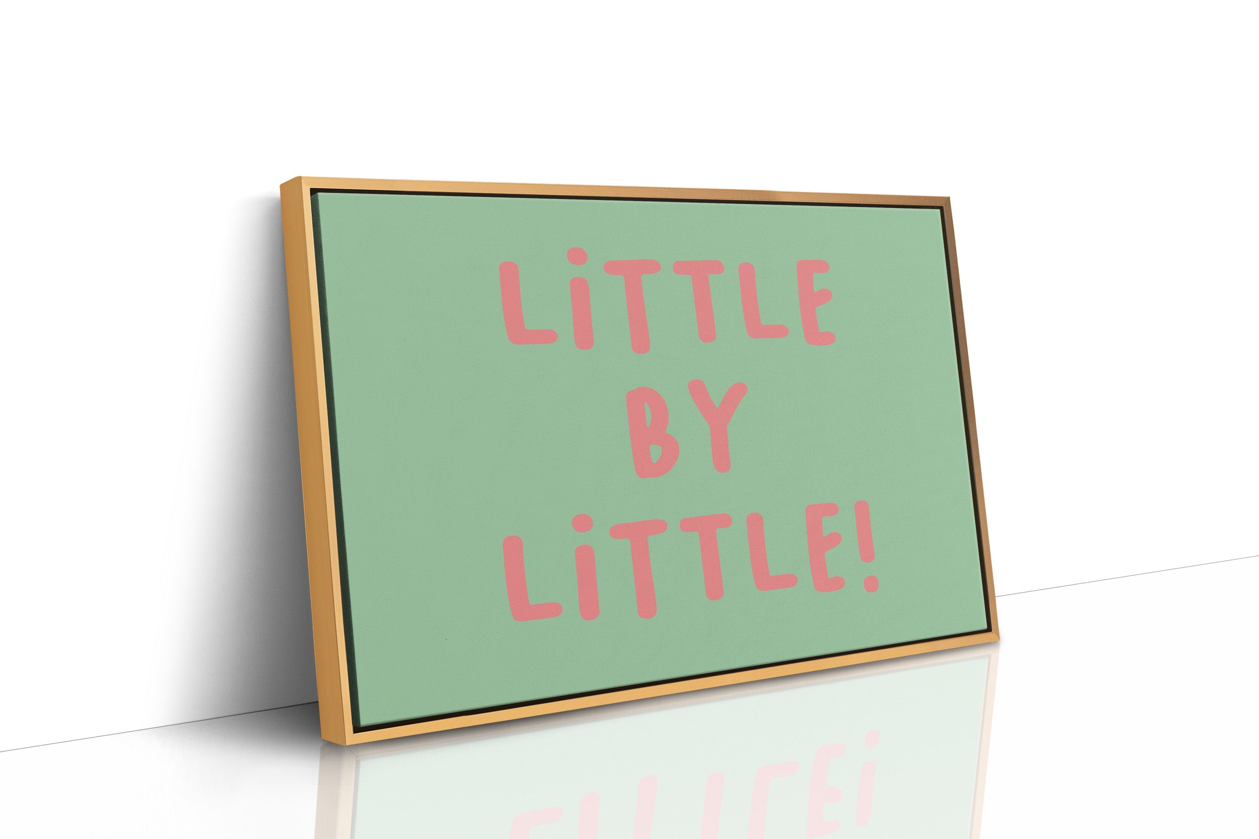 Little By Little Playful Print