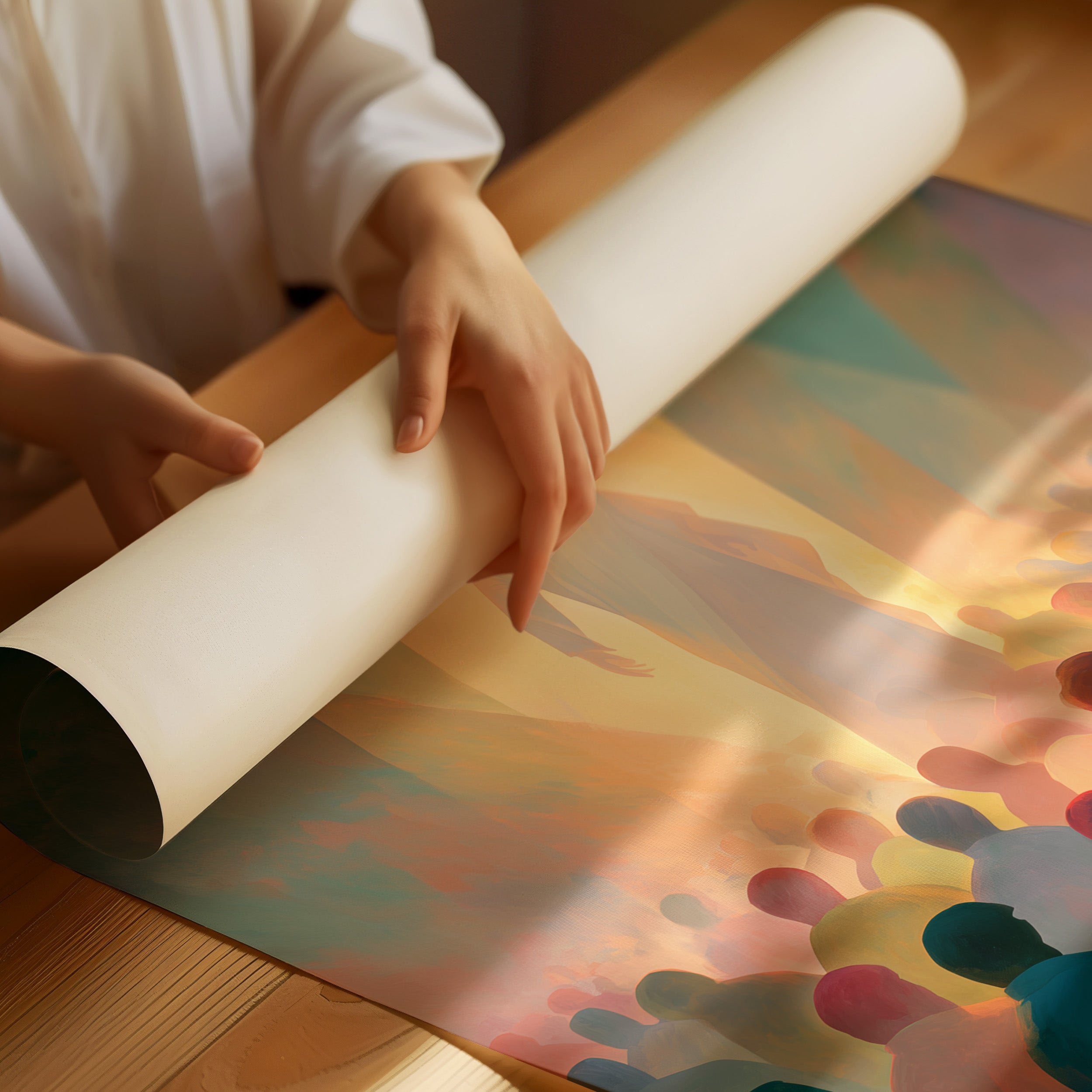 Light Calls To Gathered Souls