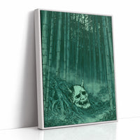 Oni Skull in the Bamboo Grove