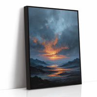 Fire Breaks the Blue Hour