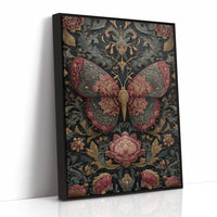 Butterfly Dance Among Blossoms