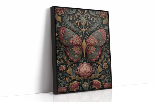 Butterfly Dance Among Blossoms