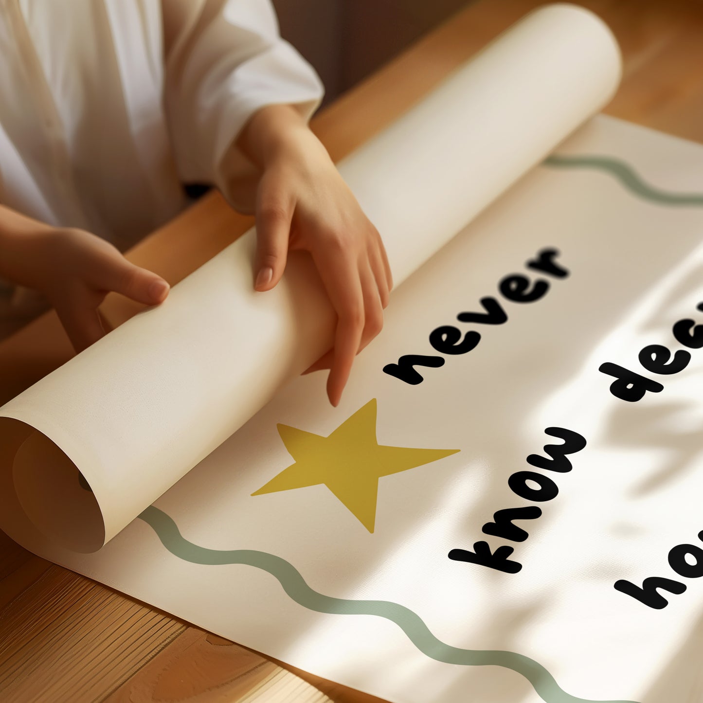 Whispered Affection In Sage Borders