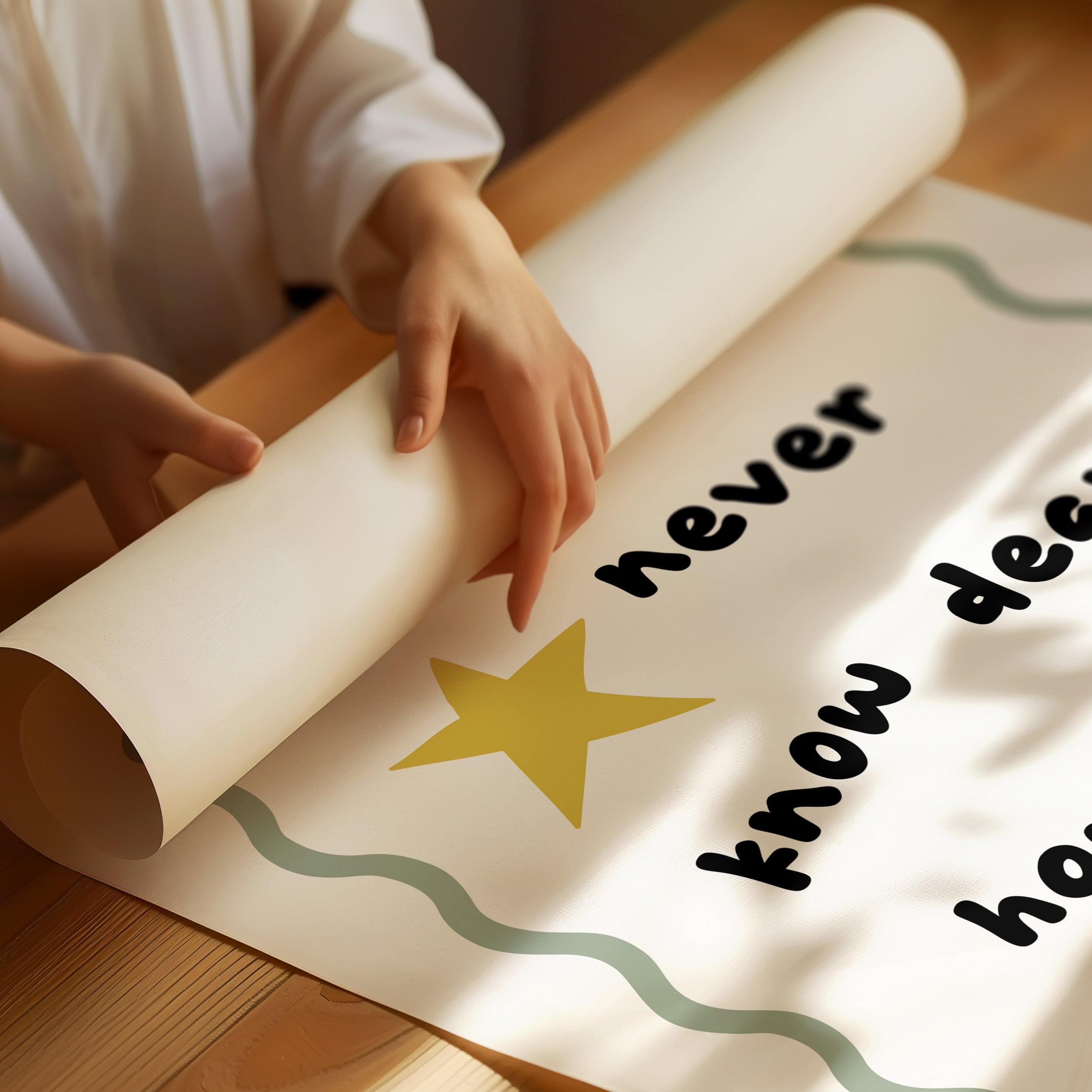 Whispered Affection In Sage Borders