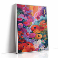 Poppies Dance In Twilight's Glow