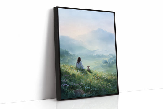 Meadow Mornings With Loyal Friend