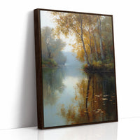 Autumn Reflections on Tranquil Waters