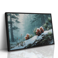 Winter Pinecones Paint Moonlit Stories