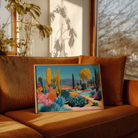 Saguaros Dance In Rainbow Valleys