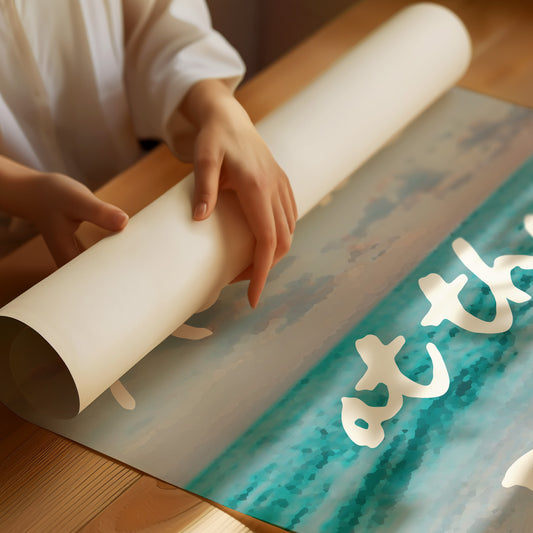 Tides Write Letters In Sand