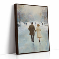 Winter Stroll on Ice