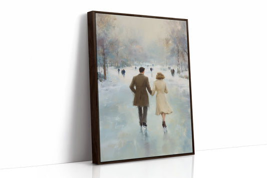 Winter Stroll on Ice