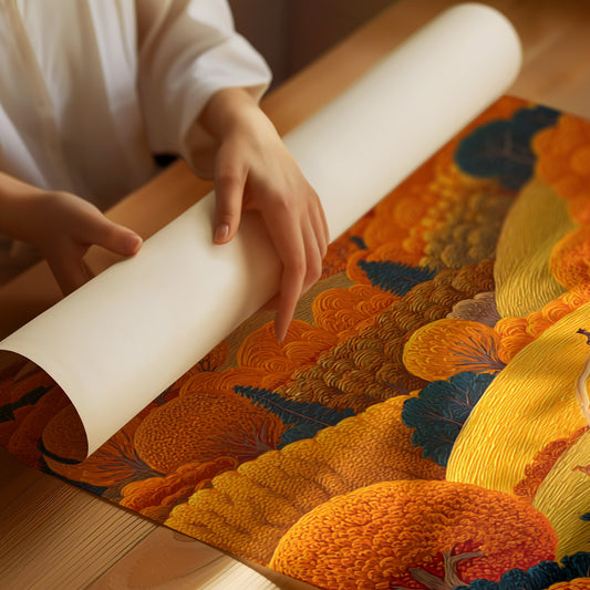 Rolling Hills Paint October's Symphony