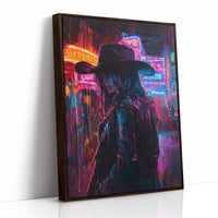 Cowgirl Noir in Neon Lights