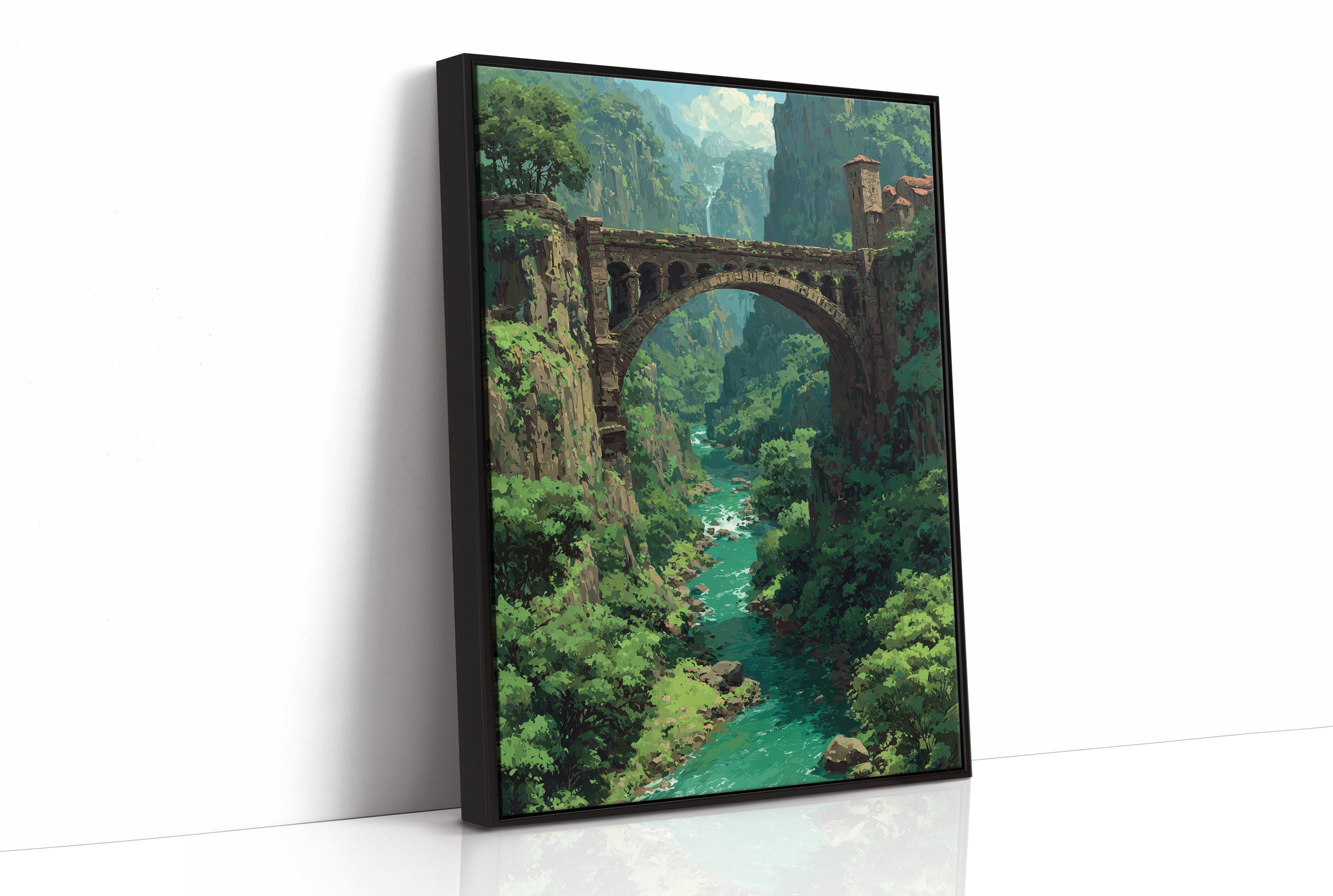 The Bridge Over Emerald Waters