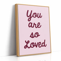 Loved in Cursive