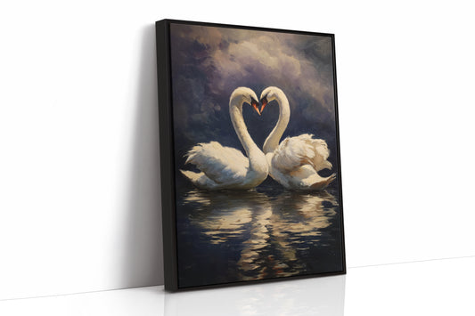 Hearts Entwined in Still Waters