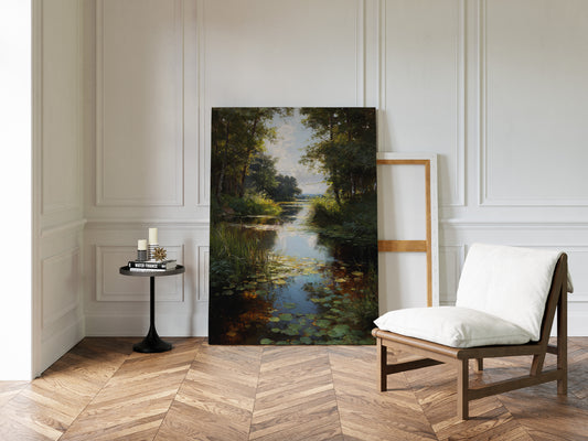 Serenity Along The Water's Edge