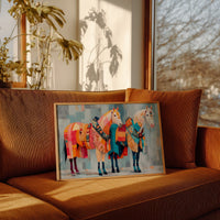 Painted Ponies Wear Desert Stories