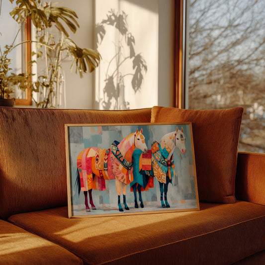Painted Ponies Wear Desert Stories