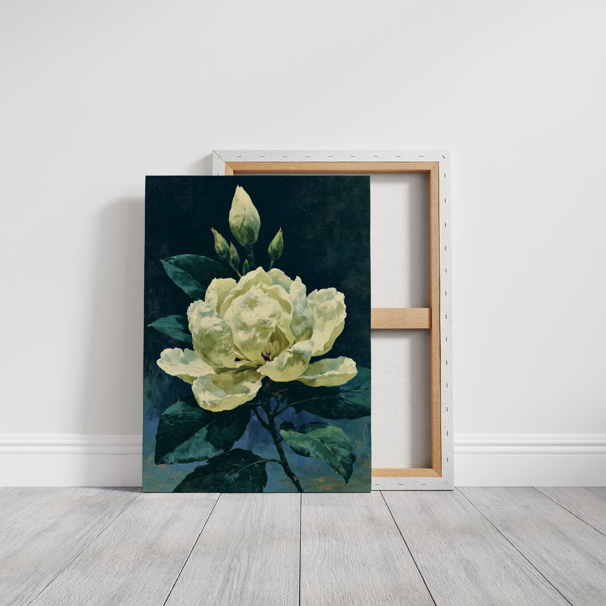 Ivory Bloom in Shadow