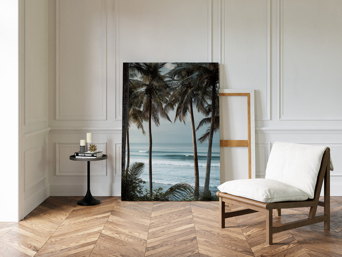Tides Dance Beneath Tall Palms