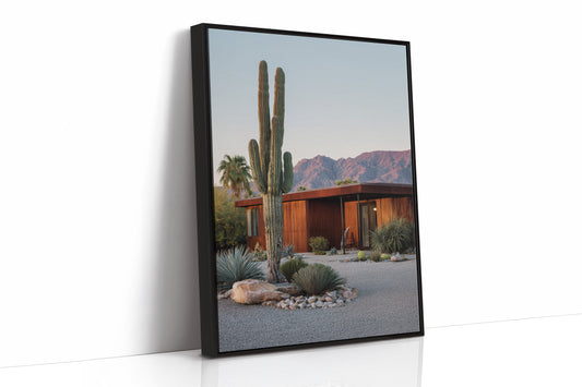 Cactus Sentinel at Dusk