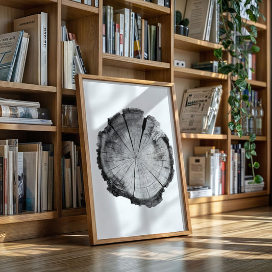Textured Tree Ring Study