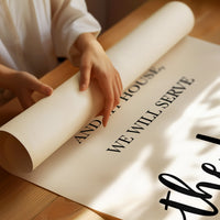 Sacred Commitment in Elegant Script