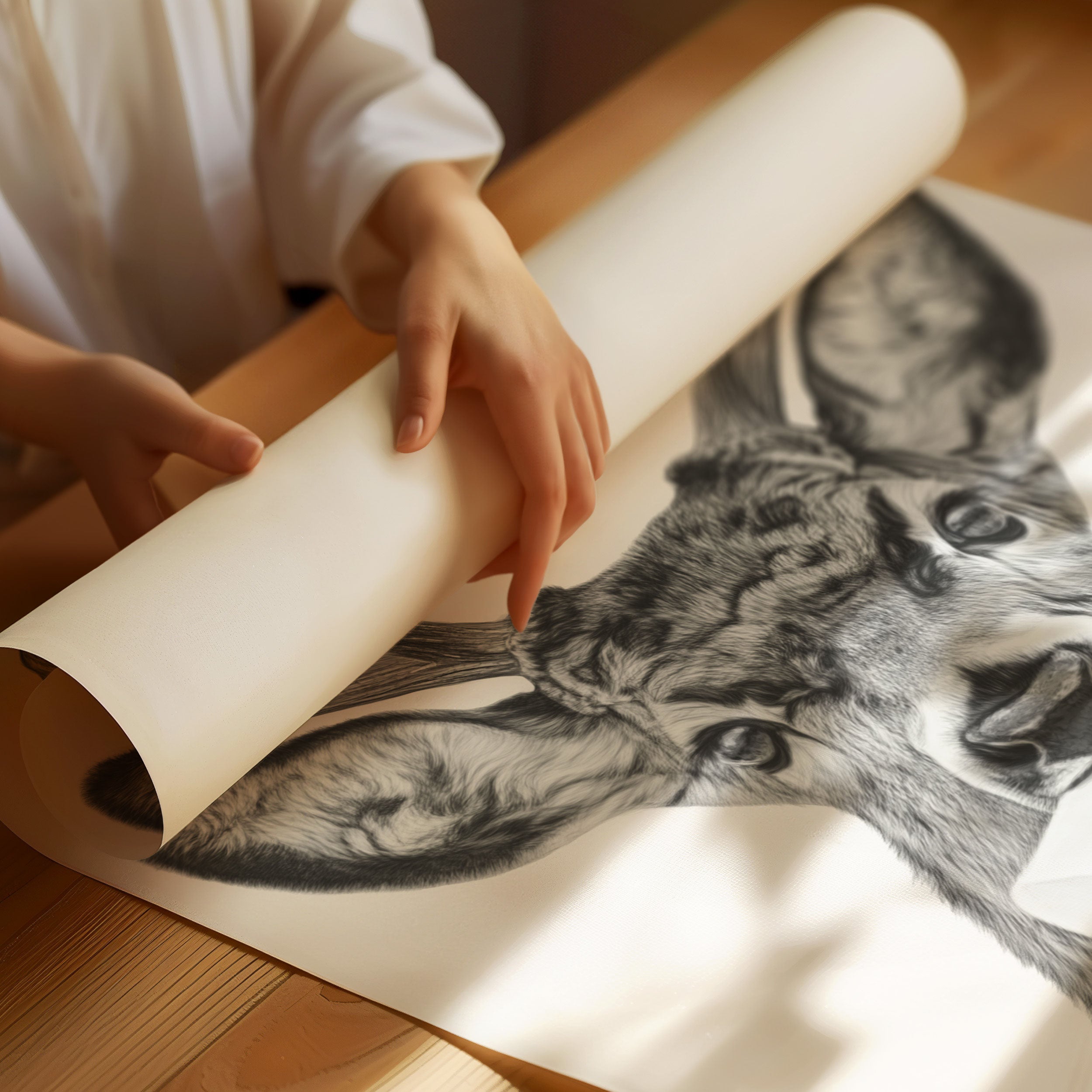 Stag's Unexpected Bathroom Break