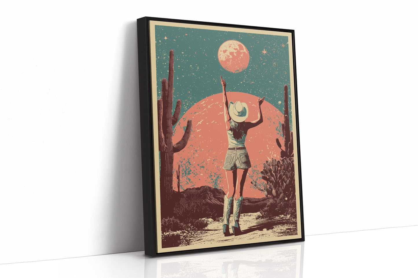 Moonrise Over Desert Dreams