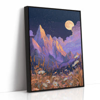 Moonlit Peaks and Meadow Serenades
