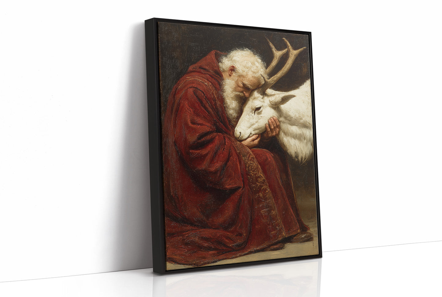 The Old Man and His Reindeer